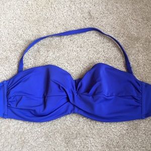 Victoria’s Secret Blue Bandeau bikini top!